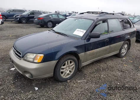 2001 Subaru Outback from USA, damaged, VIN 4S3BH665416671113